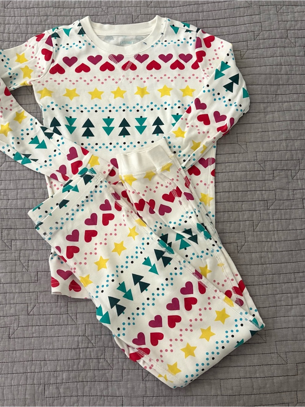 Primary Holiday Pajama Set